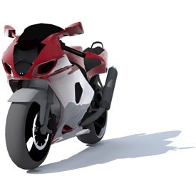 Suzuki Hayabusa 3D Object | FREE Artlantis Objects Download